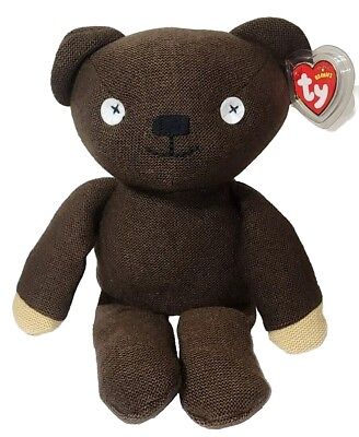 #ad Ty Beanie Buddy TEDDY the 16quot; UK Exclusive Mr. Bean Bear Medium Plush Toy NEW
