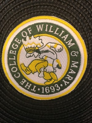 #ad The College Of William amp; Mary Vintage Embroidered Iron On Patch 3quot;