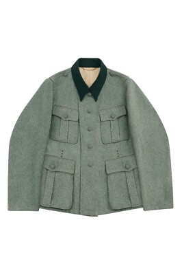 #ad WW2 German M36 Elite Officer Fieldgrey Wool Tunic Feldbluse II