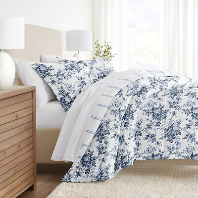 #ad Kaycie Gray Fashion 3PC Reversible Comforter Set a stylish bedding