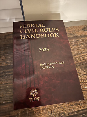 #ad #ad Federal Civil Rules Handbook 2023