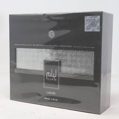 #ad Liam Grey by Lattafa Eau De Parfum 3.4oz 100ml Spray New With Box