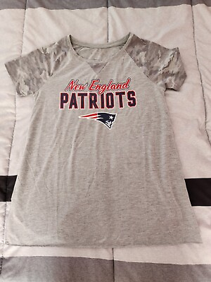 #ad New England Patriots Football NFL Team Apparel T Shirt Women#x27;s Size Medium