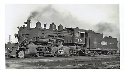 #ad Federal Illinois Terminal Railroad Company Engine #19 circa 1944