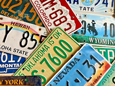#ad #ad Authentic License Plates All States Available amp; More In Craft Condition