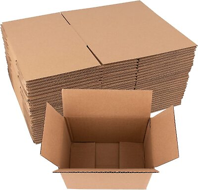 #ad 6x4x4 Shipping Packing Mailing Moving Boxes Corrugated Carton 100 % Best