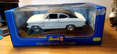 #ad Miniature de collection 1 18 REVELL : OPEL OLYMPIA A COUPé DIE CAST E4