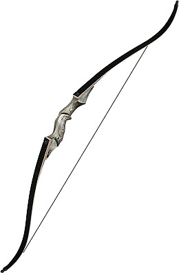 #ad Black Hunter Takedown Recurve Bow Right and Left Handed 60 inch 25 60lbHunti...