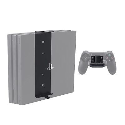 #ad 4P Pro Bundle Wall Mounts for PS4 Pro and Controller Steel Wall Mounts for ...
