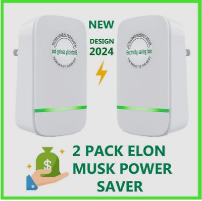 #ad 2 Pack Power Saver Elon Musk 30KW 250V Stop Watt Energy Saving Device New