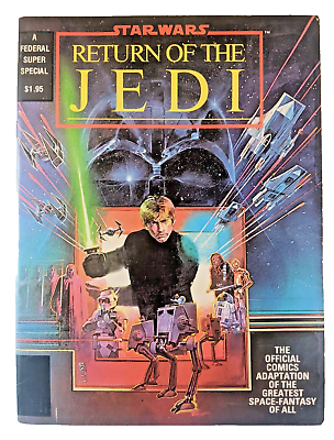 #ad Star Wars Return of the Jedi Marvel Comics A Federal Super Special Series Rare