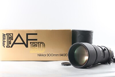#ad 【 Exc5 Opt Mint Box 】 Nikon AF NIKKOR F 300mm f 4 ED IF Prime Lens From JAPAN