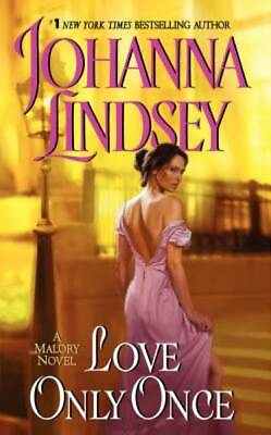 #ad Love Only Once: A Malory Novel Mass Market Paperback GOOD