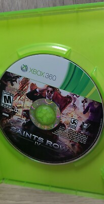 #ad Saints Row IV 4 : National Treasure Microsoft Xbox 360 2013 READ DESCIPTION