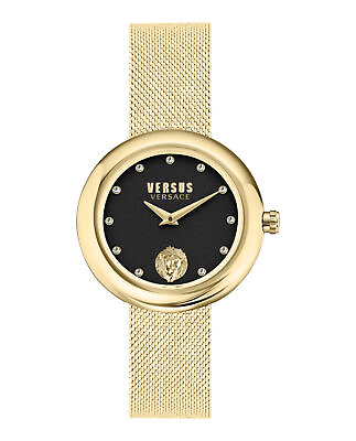 #ad Versus Versace Womens Lea Gold 35mm Bracelet Fashion Watch