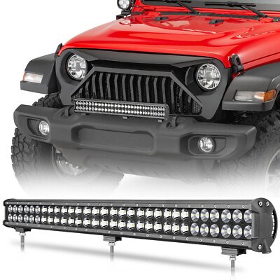 #ad #ad 28quot; LED Work Light Bar Combo Driving Fog Offroad For JEEP Ford GMC Toyota VS 30quot;