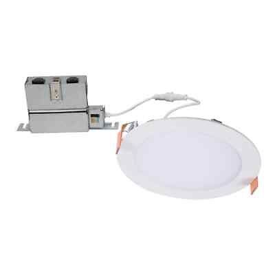#ad Halo HLB 6 in. New Construction or Remodel Canless Recessed LED Kit