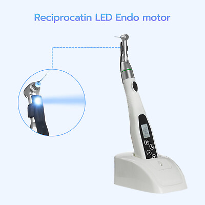 #ad USA LED Dental Endo Motor 16:1 Contra Angle Root Canal Treatment Y smart