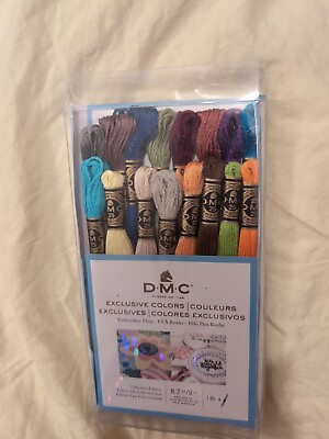 #ad DMC Embroidery Floss PKG Of 16 Collectors edition 140 Yd 128 M