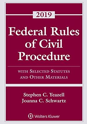#ad #ad Federal Rules of Civil Procedure With Selected Statutes and Othe
