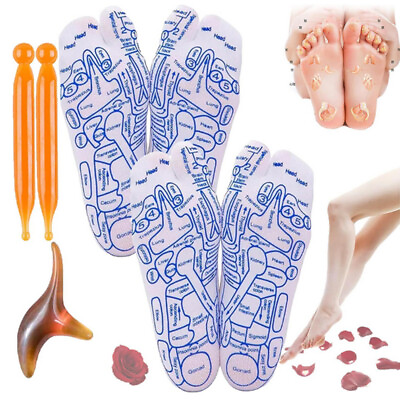 #ad Acupressure Reflexology Socks with Trigger Point Massage Tool Foot Massage Sock