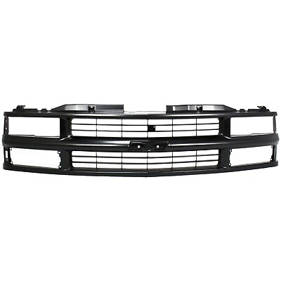 #ad Grille For 94 99 For Chevrolet K1500 C1500 For Models with Composite Headlights