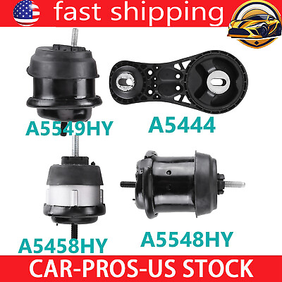 #ad Engine Motor Mount Kit for Chevrolet GMC 2009 2015 A5444 A5458HY A5548HY A5549HY