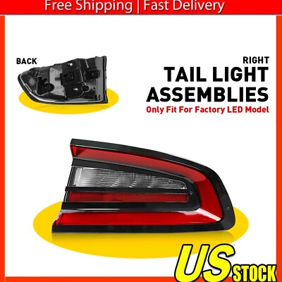 #ad Left LED Tail For 2015 2022 Light Dodge Charger Rear Brake Taillamp Stop Lamp