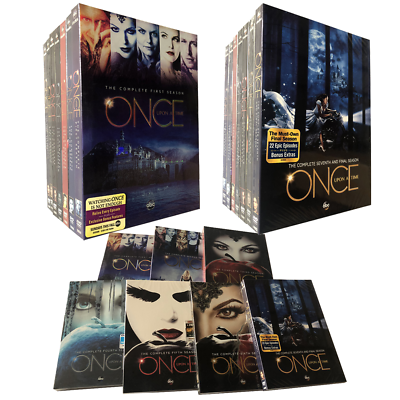 #ad Once Upon a Time The Complete Series Seasons 1 7 DVD Fast Shipping US Region 1