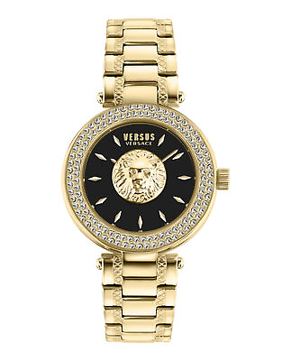 #ad #ad Versus Versace Womens Brick Lane Gold 36mm Bracelet Fashion Watch