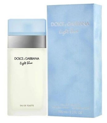 #ad Dolce amp; Gabbana Light Blue 3.3 3.4 oz Women’s Eau de Toilette Spray NEW SEALED