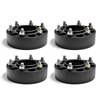 #ad 4 50mm Hub Centric Wheel Spacers Forged Adapters for Toyota Hilux 4WD 2004 2018