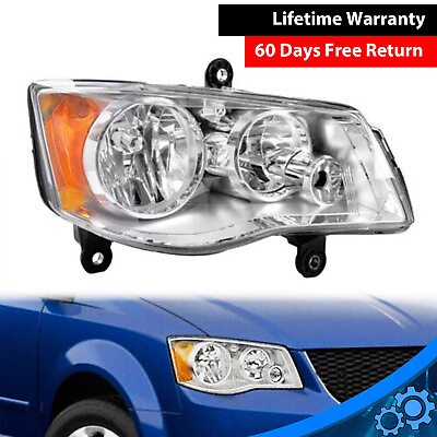 #ad Right Side Headlight For 2011 2020 Dodge Grand Caravan 2008 2016 Town amp; Country