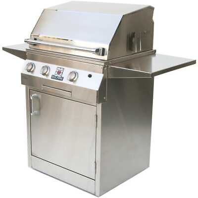 #ad Solaire 27 quot; Deluxe All Infrared Propane Grill Rotisserie On Standard Cart