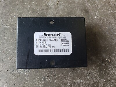 Whelen Head Light Wig Wag Falsher WO wires