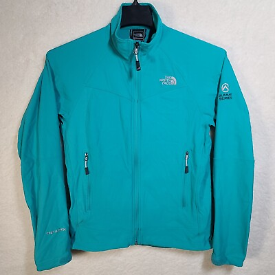#ad The North Face Jacket Womens M Teal Summit Series Light Windstopper