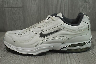 #ad New Rare Vintage Nike Air Edge 9000 Training Shoes White 2002 Mens Size 12