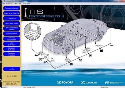 #ad Toyota Techstream V18.00.008 Latest