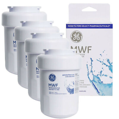 #ad US 2x GE MWF New Genuine Sealed GWF 46 9991 MWFP Smartwater Fridge Water Filter