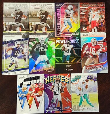 #ad 2023 Prestige Football INSERTS with Xtra Points Parallels You Pick the Card