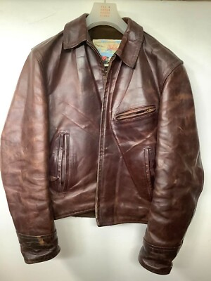 #ad #ad Aero leather 36 Size Horse Hide Leather Jacket
