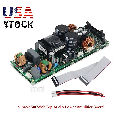 #ad S pro2 500Wx2 Top Audio Power Amplifier Board Hifi Digital Power Amp Board USA