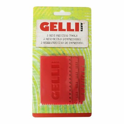 #ad Gelli Arts Mini Printing Tools Set 3 New