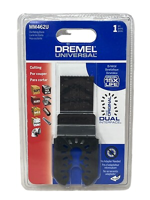 #ad Dremel Universal Bi Metal Oscillating Multi Tool Blade Wood Metal Drywall