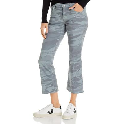 #ad J Brand Womens Selena Gray Denim Camouflage Cropped Jeans Trousers 26 BHFO 4754