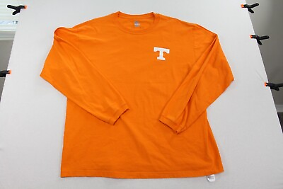 #ad KA Knight Apparel Orange Shirt Tennessee Volunteers Long Sleeve Size XXL