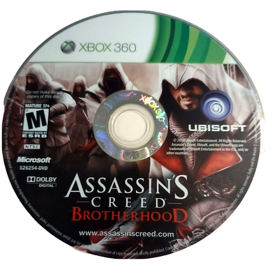 #ad Assassin#x27;s Creed Brotherhood XBox 360 Fight to Preserve Peace amp; Freedom Play On
