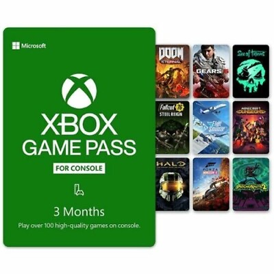 #ad #ad Xbox Game Pass 3 Months Membership CODE USA FOR NEW OR EXISTING