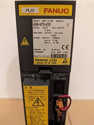 #ad Fanuc A06B 6079 H205 Servo Amplifier Removed From The Working Machine