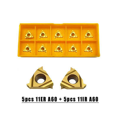 #ad #ad 10pcs Indexable Threading 60Degrees11ER 11IRAG60 indexable Inserts